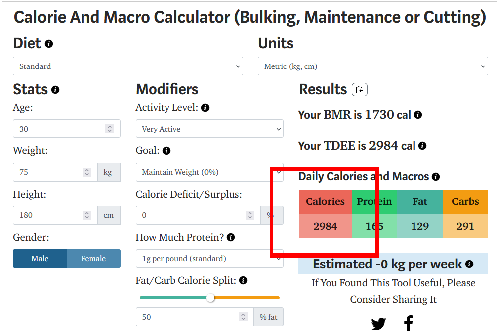 a screenshot of a calculator